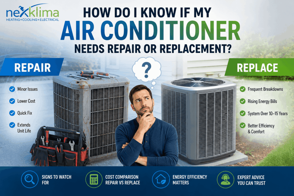 How Do I Know if My AC Needs Repair or Replacement?